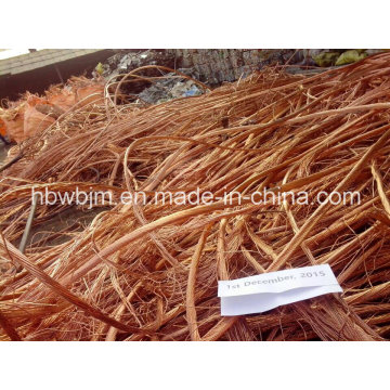 Millberry Copper Wire Scrap 99.9 avec une bonne qualité